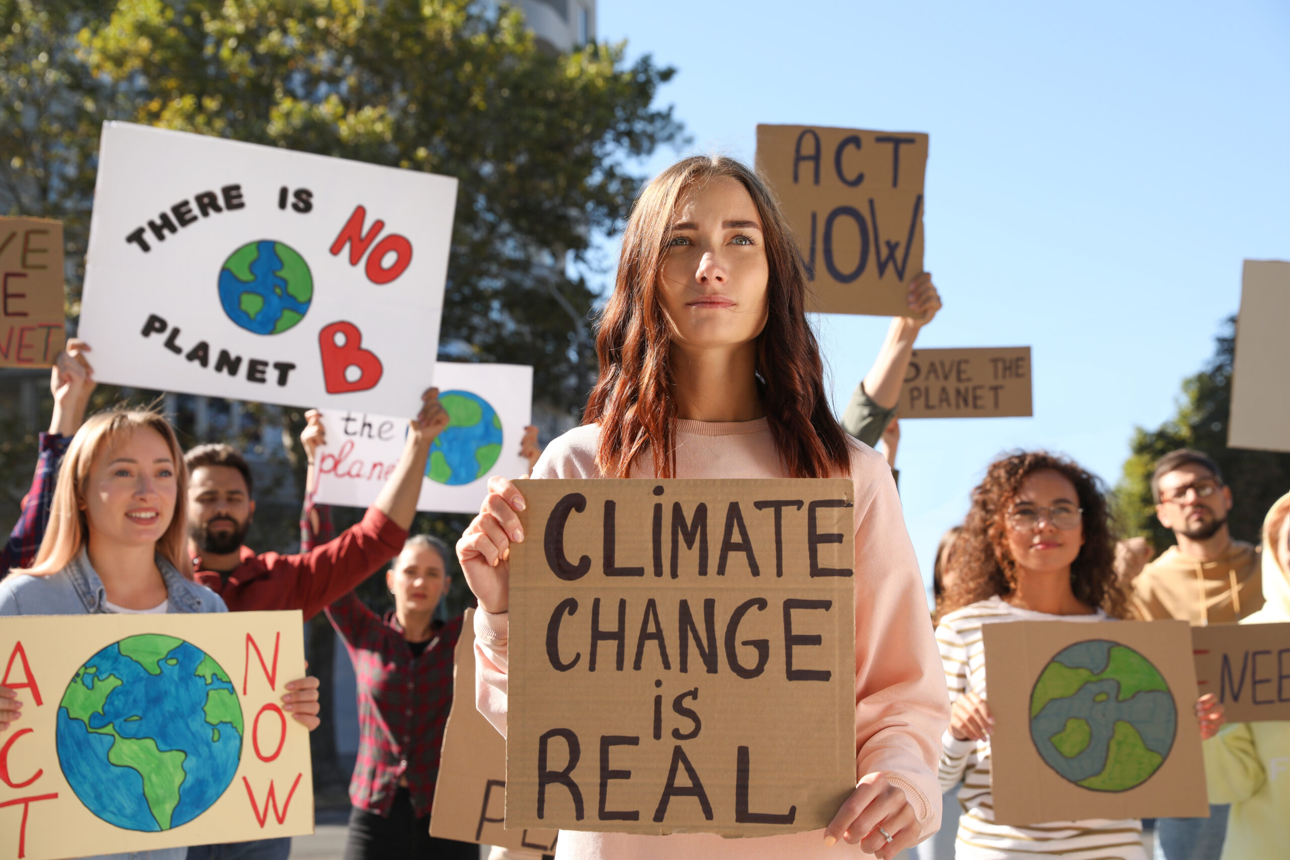 giovani e manifestazioni per il clima